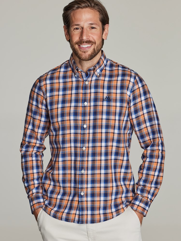 Musti skjorte - regular fit 7249045_K2D-JEANPAUL-S22-Modell-front_6318_Musti skjorte - regular fit K2D.jpg_Front||Front