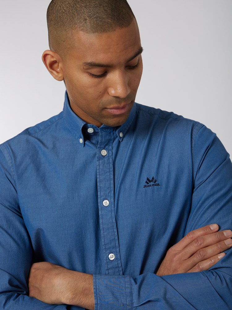 Anton indigo shirt - regular fit 7249316_D05-JEANPAUL-S22-Front_7659.jpg_Front||Front