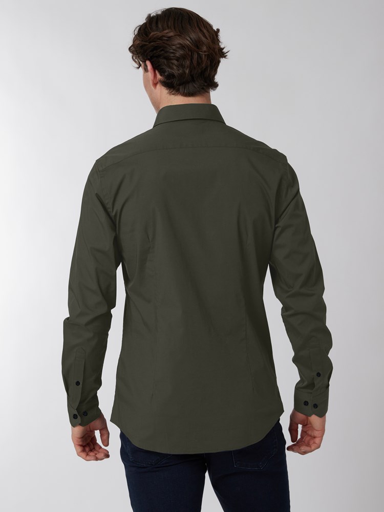 Patrick skjorte - slim fit 7500141_EM6-JEANPAUL-A22-Modell-Back_3160_3grønn.jpg_