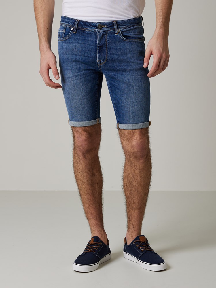 Leroy denim shorts 7503160_DAD-JEANPAUL-H23-Modell-Front_342_Leroy denim shorts DAD 7503160.jpg_Front||Front