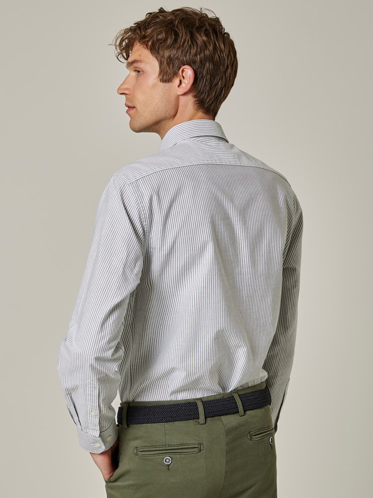 Oxford stripet skjorte - Regular Fit 7503532_GOH_Jean Paul_Oxford Stripet Skjorte_S23_Modell (3).jpg_
