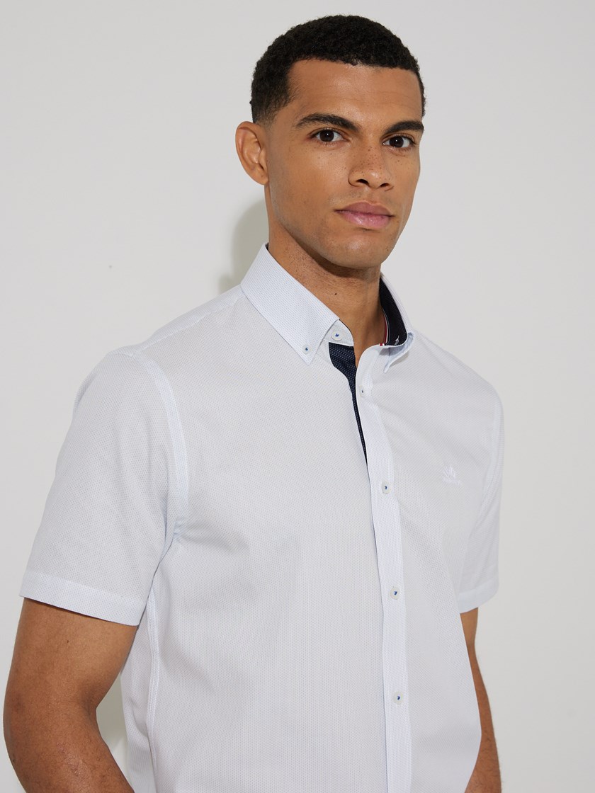 7507541 O68 7507541_O68-JEANPAUL-H24-Modell-Front_8196_Adam skjorte - Regular Fit O68_Adam skjorte - Regular Fit O68 7507541.jpg_Front||Front